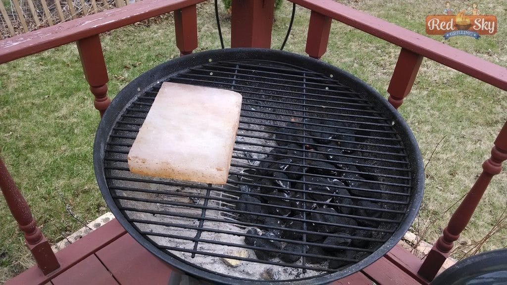 Coals go on one side of the grill